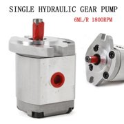 For Machinery Single Hydraulic Gear Pump Alloy Steel SAE Flat Key 6ML/R 21MPa