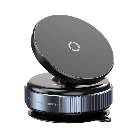 For Magsafe Magnetic Vacuum Adsorption Suction Cup Bracket 360 °   Rotation Magnetic Car Stable Holder for iPhone 12-16 Smartphone