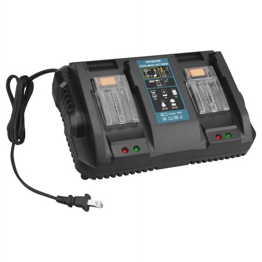 Lot De 2 Batteries 18V 8.0Ah Pour Makita BL1860B - Compatible LXT - Avec Affichage LED