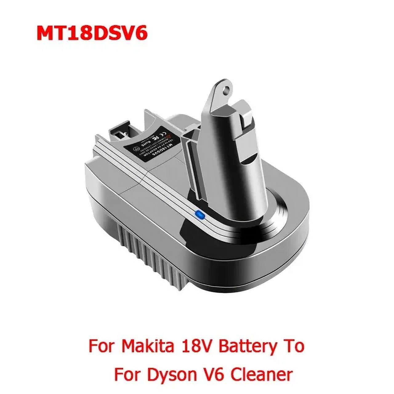 For Makita/Dewalt/Milwaukee 18V Lithium Battery Adapter Converter To for Dyson V6/V7/V8 Battery Cordless Vacuum Cleaner tool Use