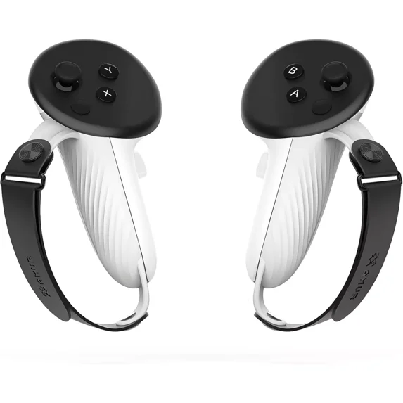 For Mate Quest 3 VR Controller Grip Cover Strap One-step Battery Cover VR Accessories