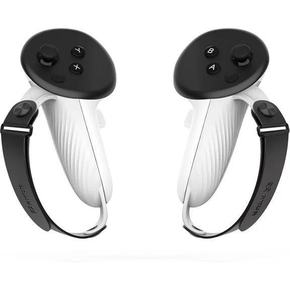For Mate Quest 3 VR Controller Grip Cover Strap One-step Battery Cover VR Accessories