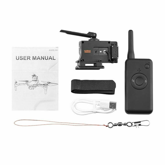 For Mavic 3/Mavic 2/Pro/Air 2/Air/Mini 2/FIMI X8SE Air Drop Release Dropper Device Kit Remote-Controlled, Long-Distance Delivery