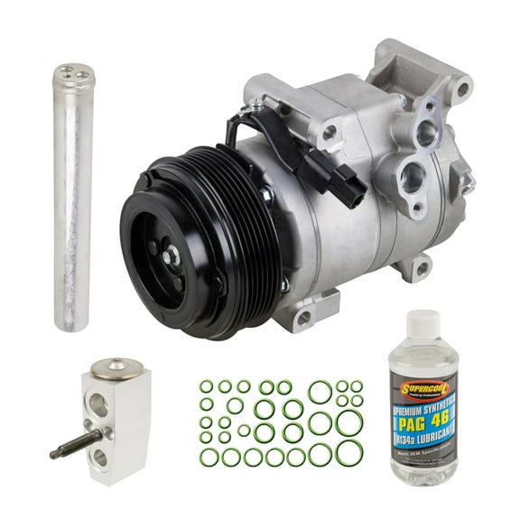 For Mazda 3 2014 AC Compressor w/ A/C Repair Kit - BuyAutoParts
