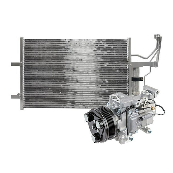For Mazda 3 & 5 AC Compressor w/ A/C Condenser & Drier - BuyAutoParts