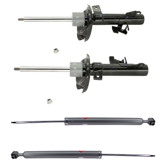 For Mazda 3 & 5 Front Rear Shock Strut Spring Set - BuyAutoParts
