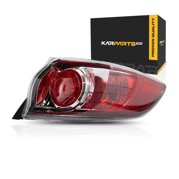 For Mazda 3 Hatchback Tail Light Assembly 2010 11 12 2013 Passenger Side Standard Type MA2801147 | BBN7-51-150D