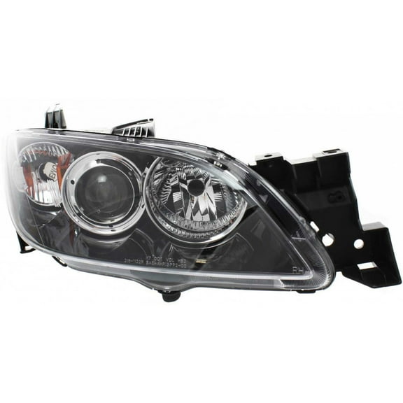 For Mazda 3 Sedan Headlight Unit 2004-2009 Passenger Side For MA2519108 | BN8P-51-0K0
