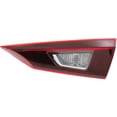 thumbnail image 1 of For Mazda 3 Sedan Inner Tail Light Assembly 2014 15 16 17 2018 Passenger Side | Bulb Type | Clear | Replacement For MA2803112 | B45A-51-3F0, 1 of 2