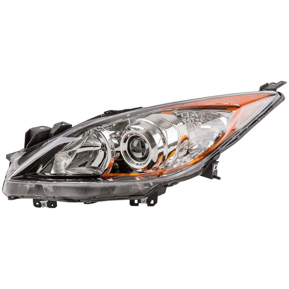 For Mazda 3 Sport & 3 Left Driver Side Headlight Assembly - BuyAutoParts