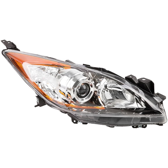 For Mazda 3 Sport & 3 Right Passenger Side Headlight Assembly - BuyAutoParts