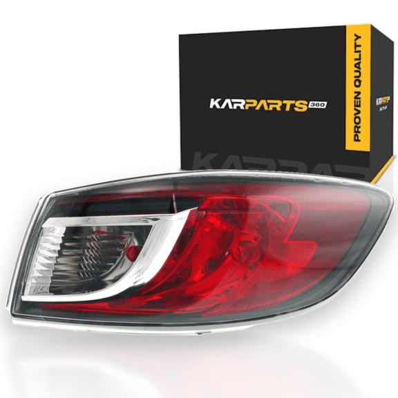 For Mazda 3 Tail Light Assembly 2010 11 12 2013 Outer Passenger Side Sedan STD Type For MA2801144 | BBM4-51-150G