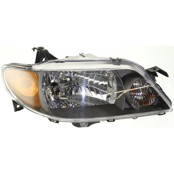 For Mazda 323/Protege Sedan 2001-2003 Headlight Assembly Passenger Side Metal Coat Bezel MA2503120