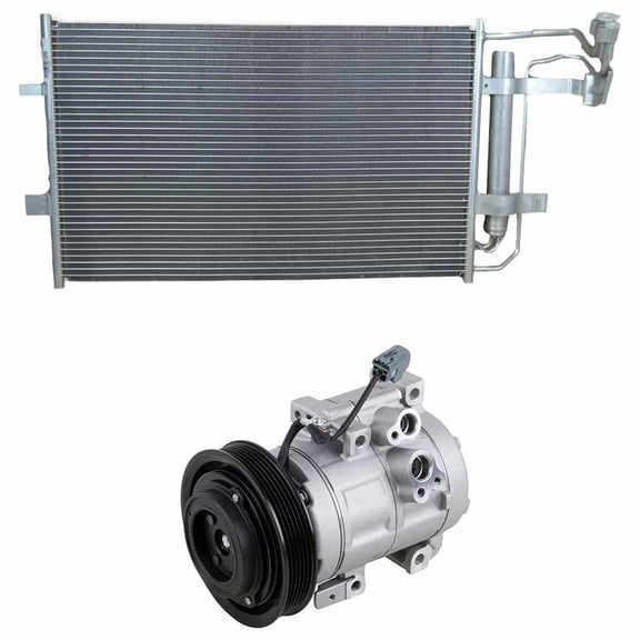 For Mazda 5 2012 2013 2014 2015 AC Compressor w/ A/C Condenser & Drier - BuyAutoParts