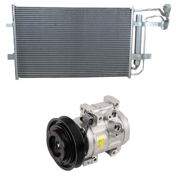 For Mazda 5 2012 2013 2014 2015 OEM AC Compressor w/ A/C Condenser & Drier - BuyAutoParts
