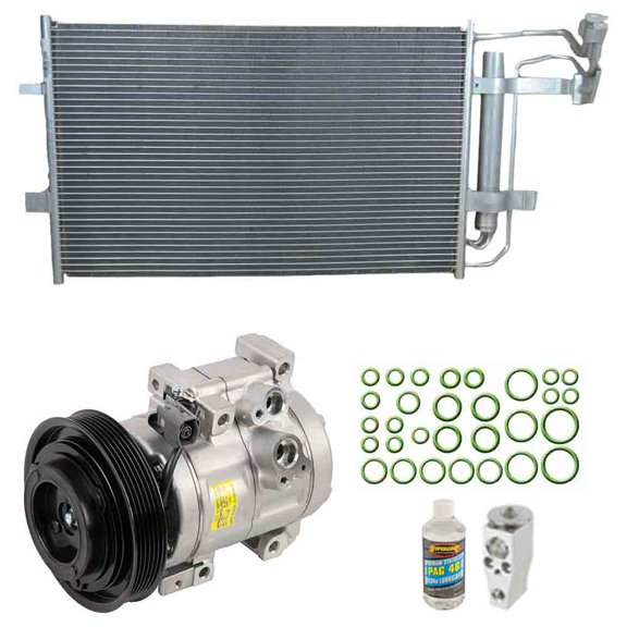 For Mazda 5 2012 2013 2014 2015 OEM AC Compressor w/ Condenser Drier - BuyAutoParts