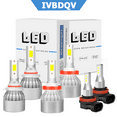 thumbnail image 1 of For Mazda 5 2012-2017 LED Headlight Bulbs 9005 High & H11 Low Beam + H11 Fog Light Kits 6Pcs, 1 of 15