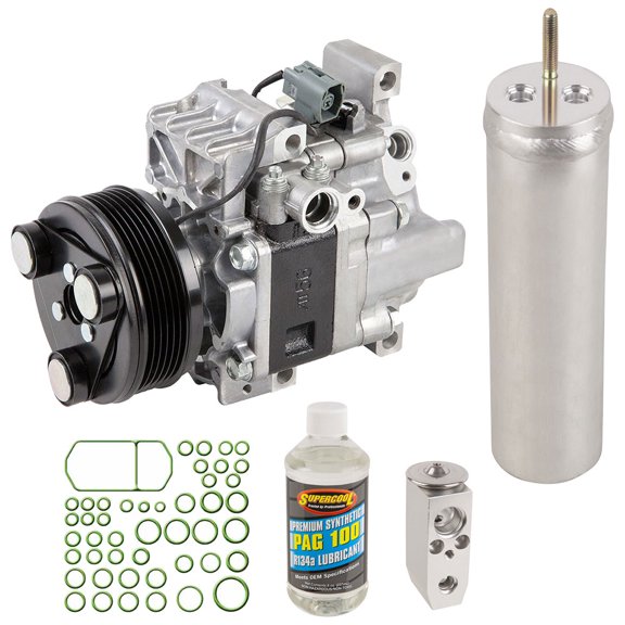 For Mazda 5 & 3 AC Compressor w/ A/C Repair Kit - BuyAutoParts