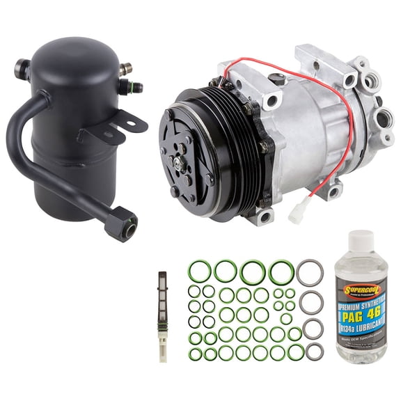 For Mazda 626 1998-2002 AC Compressor w/ A/C Repair Kit - BuyAutoParts