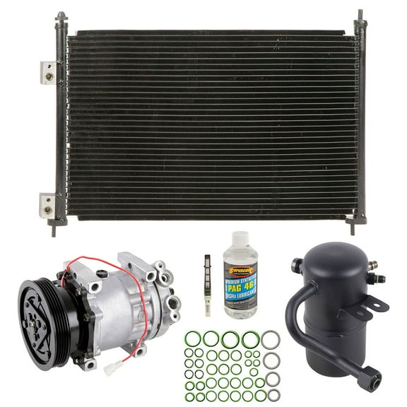 For Mazda 626 2.0L 1998-2002 A/C Kit w/ AC Compressor Condenser & Drier - BuyAutoParts