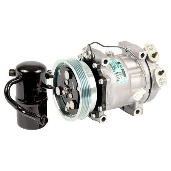 For Mazda 626 2.0L 1998-2002 OEM AC Compressor w/ A/C Drier - BuyAutoParts