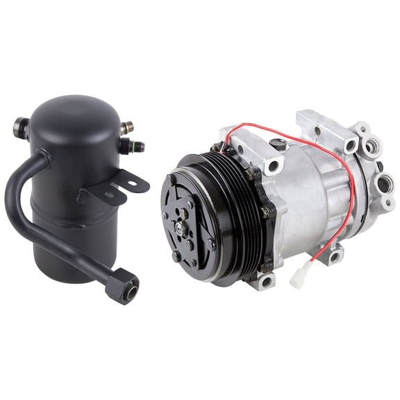 For Mazda 626 2.5L 1998 1999 2000 2001 2002 AC Compressor w/ A/C Drier - BuyAutoParts