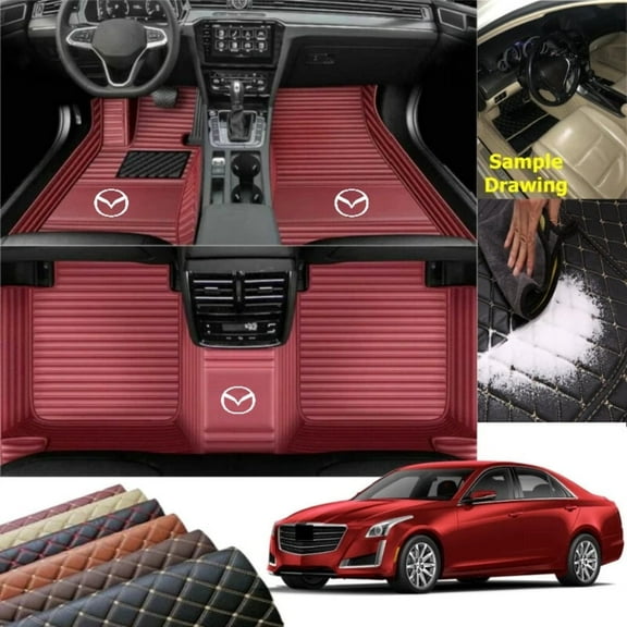 For Mazda All Models Car Floor Mats All Weather Auto Carpets Custom