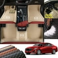 thumbnail image 1 of For Mazda All Models Car Floor Mats All Weather Auto Carpets Custom, 1 of 8