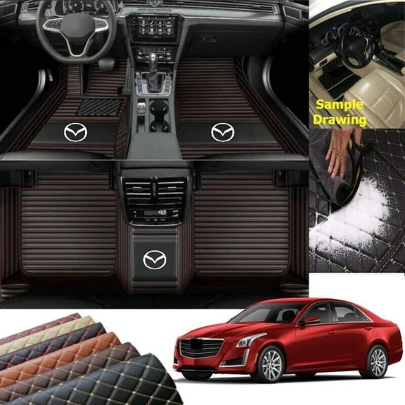 For Mazda All Models Car Floor Mats All Weather Auto Carpets Custom