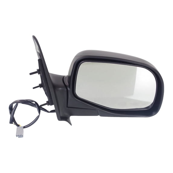 For Mazda B2300 2001 02 03 04 2005 Door Mirror Passenger Side | w/ Power | Textured Black | Styleside | Replacement For FO1321206 | ZZM569120