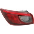 thumbnail image 1 of For Mazda CX-3 Tail Light 2016 2017 Driver Side DOT Certified MA2804120 | DB4G-51-160 Bulb Type, 1 of 4