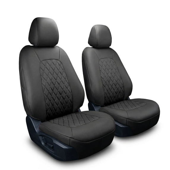 For Mazda CX-5 2017-2025 FH Group Neoprene Custom Fit Car Seat Covers - 2 Front Seats Black