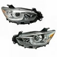 thumbnail image 1 of For Mazda CX-5 Headlight Assembly 2013 14 15 2016 Pair Driver and Passenger Side | CAPA Certified | MA2518146, 1 of 4