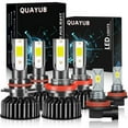 thumbnail image 1 of For Mazda CX-7 2007-2012 Combo LED Headlight Hi-Low Fog Light Bulbs Kit, 1 of 12