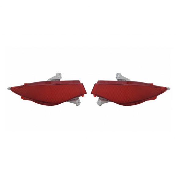 For Mazda CX-7 2010 2011 2012 Fog Light Assembly Driver and Passenger Side | Pair | Rear | MA2892100, MA2893100 | EH4451660, EH4451650