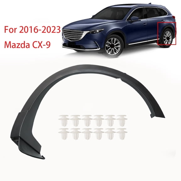 For Mazda CX-9 2016-2023 Left Rear Driver Side Fender Opening Molding TK4851W60H