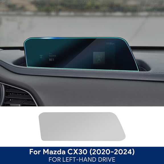 For Mazda CX30 2020-2024 Car Center Console Gear Panel Navigation Screen TPU Interior Protective Film Anti-Scratch Repair LHD.