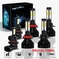 thumbnail image 1 of For Mazda CX9 2007-2012 Headlights,9005 H11 LED High/Low Beam and 9006 Fog light Bulbs,6pcs, 1 of 13