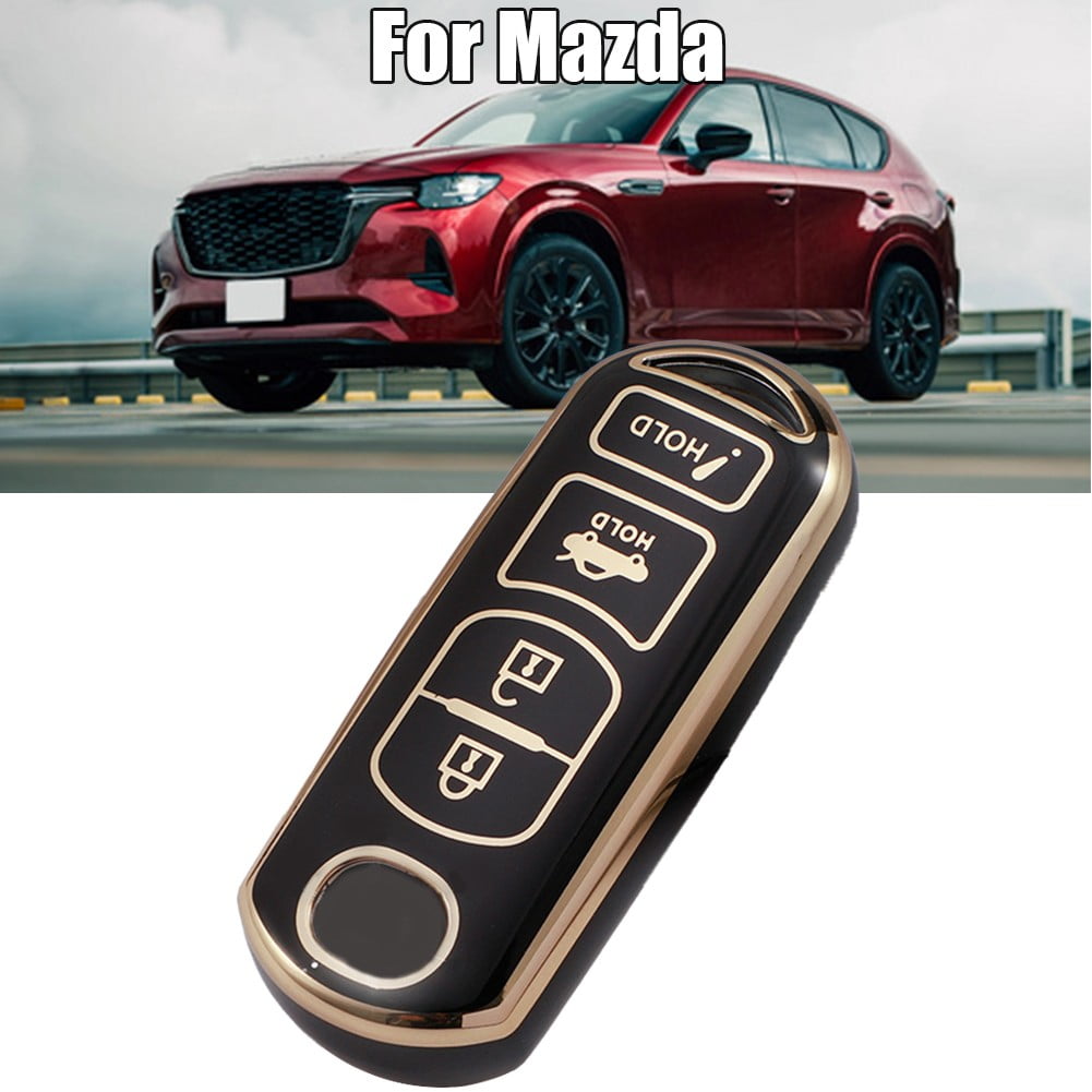 For Mazda Car Key Cover Tpu Material For Wear Resistance And Easy Installation