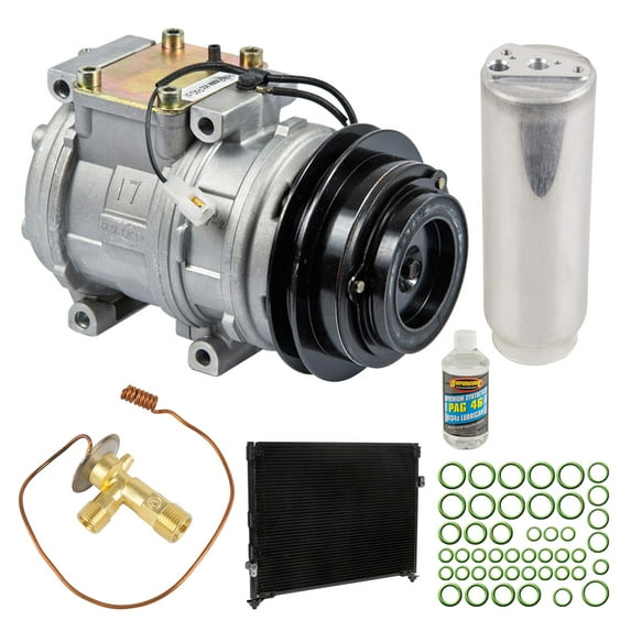 For Mazda MPV 1998 A/C Kit w/ AC Compressor Condenser & Drier - BuyAutoParts