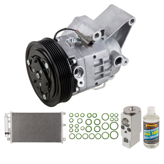 For Mazda MX-5 Miata 2006-2015 A/C Kit w/ AC Compressor Condenser & Drier - BuyAutoParts