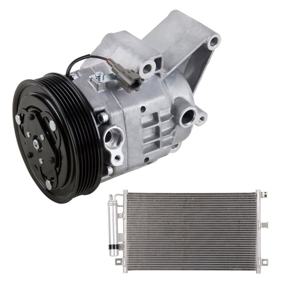 For Mazda MX-5 Miata 2006-2015 AC Compressor w/ A/C Condenser & Drier - BuyAutoParts