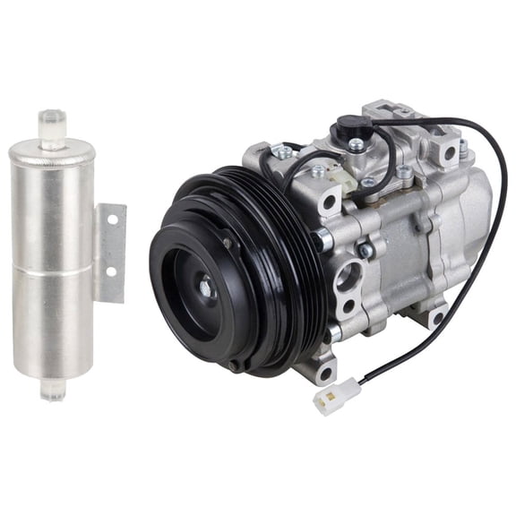 For Mazda Miata 1999 2000 OEM AC Compressor w/ A/C Drier - BuyAutoParts