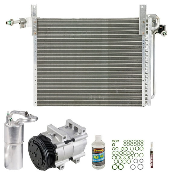 For Mazda Navajo 1991 1992 1993 A/C Kit w/ AC Compressor Condenser & Drier - BuyAutoParts