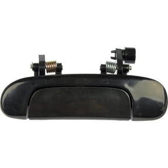 DAMAIJOY Car Door Handle Exterior Front Driver Side Left Black Textured Key Hole Ford Excursion F250 Superduty F350 F450 F550