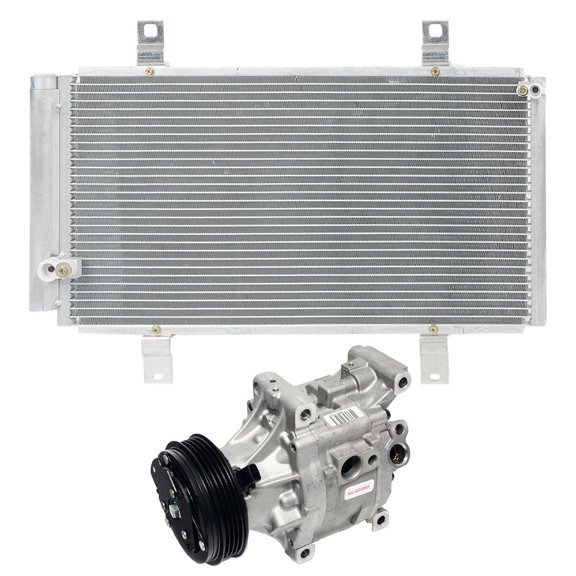 For Mazda RX-8 2004-2011 OEM AC Compressor w/ A/C Condenser & Drier - BuyAutoParts