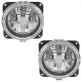 thumbnail image 1 of For Mazda Tribute 2001 2002 2003 2004 Fog Light Assembly Driver and Passenger Side | Pair | CAPA | Replacement For MA2592101 | EC02-51-680, 1 of 4