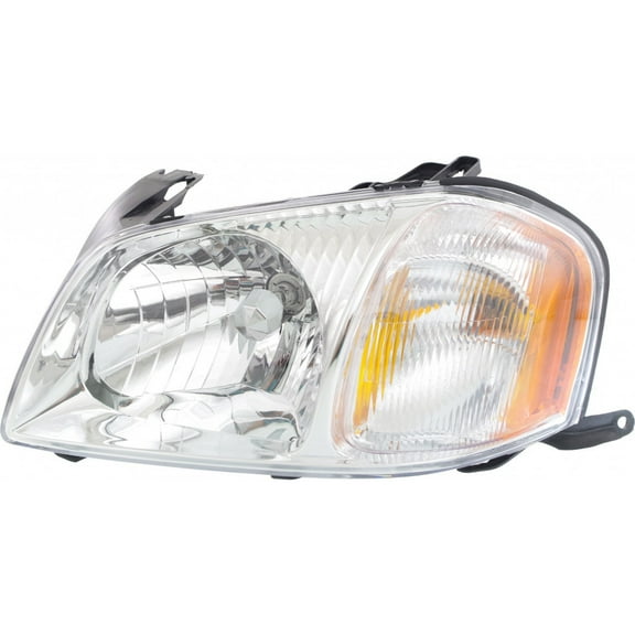 For Mazda Tribute Headlight 2001-2004 Driver Side Bulbs Included MA2502126-Replaces EC01-51-040L