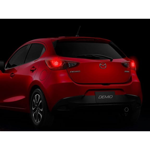 For Mazda2 Demio White LED Tail Lamp Spider Light Bulbs