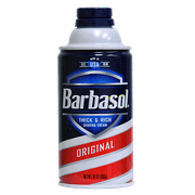 For Men Mustache & Beard Barbasol Original Soothing Shaving Hair Cream 1 Pack